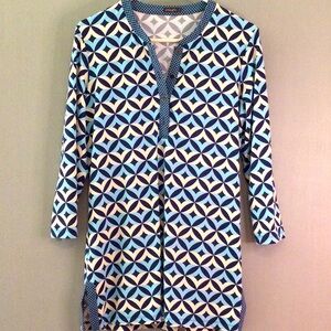J. McLAUGHLIN…………TUNIC STYLE MINI DRESS, M